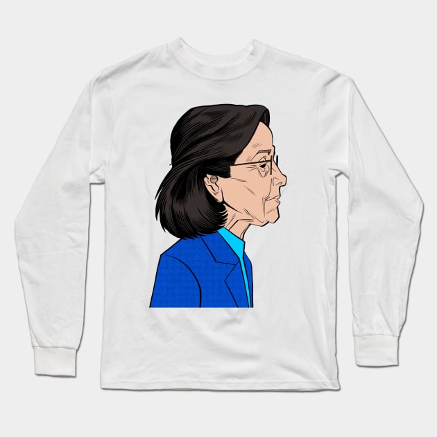 Dianne Feinstein Long Sleeve T-Shirt by TwoSeventy (270)